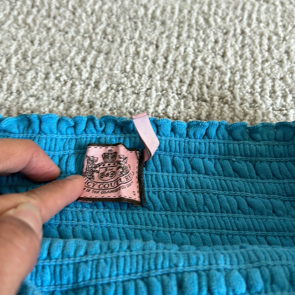 Blue terry cloth juicy couture dress - Picture 4 of 4